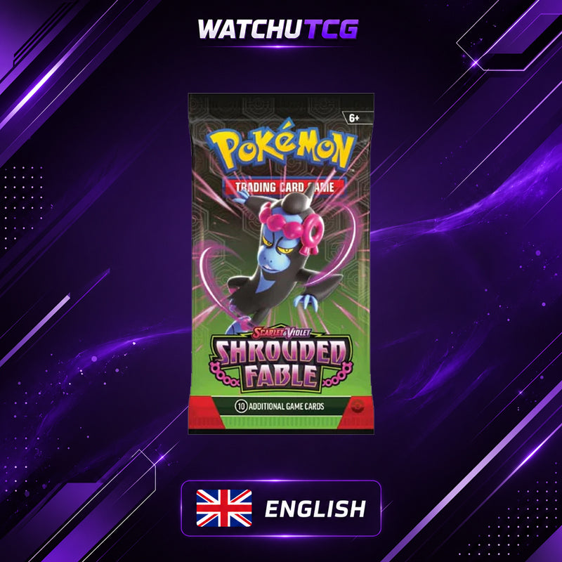 Pokémon SFA Shrouded Fable Booster Bundle – 6 Sobres (Inglés)
