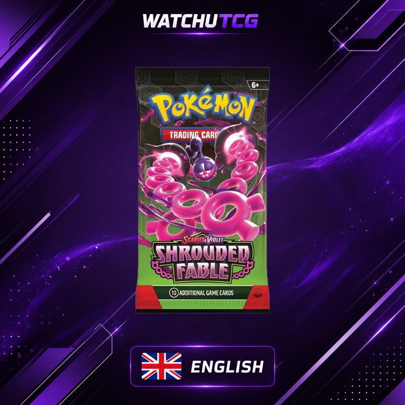 Pokémon SFA Shrouded Fable Booster Bundle – 6 Sobres (Inglés)