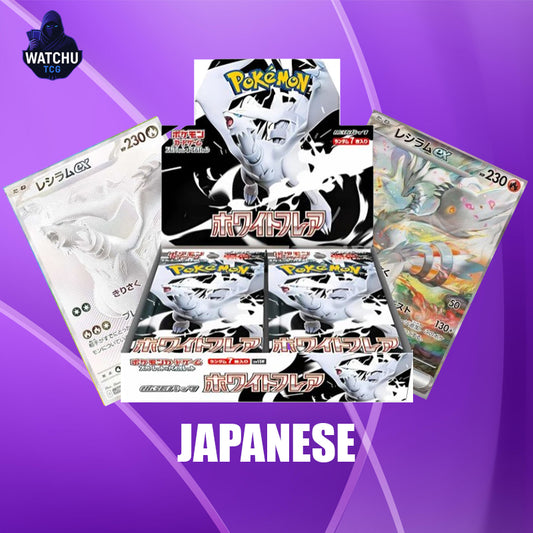 Pokémon White Flare SV11 Booster Box Japonés – 20 Sobres Oficiales de la Colección Scarlet & Violet