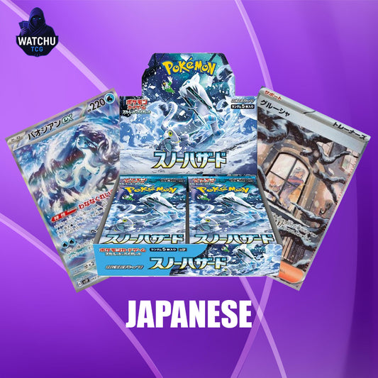 Pokémon Snow Hazard SV2P Booster Box Japonés – 30 Sobres Oficiales de la Expansión Scarlet & Violet