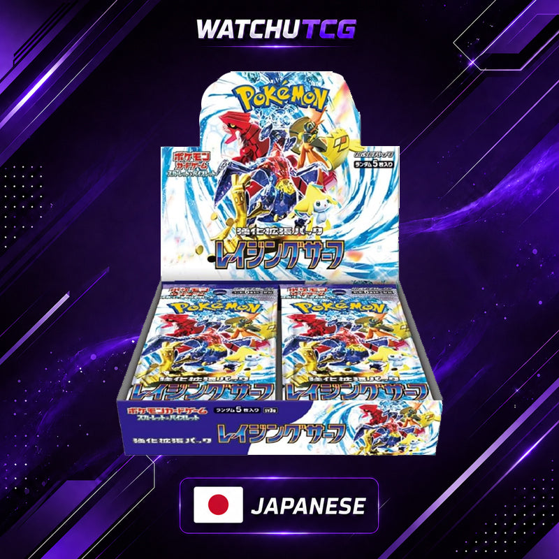 Pokémon Raging Surf SV3a Booster Box Japonés – 30 Sobres Oficiales de la Expansión Scarlet & Violet
