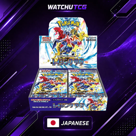 Pokémon Raging Surf SV3a Booster Box Japonés – 30 Sobres Oficiales de la Expansión Scarlet & Violet