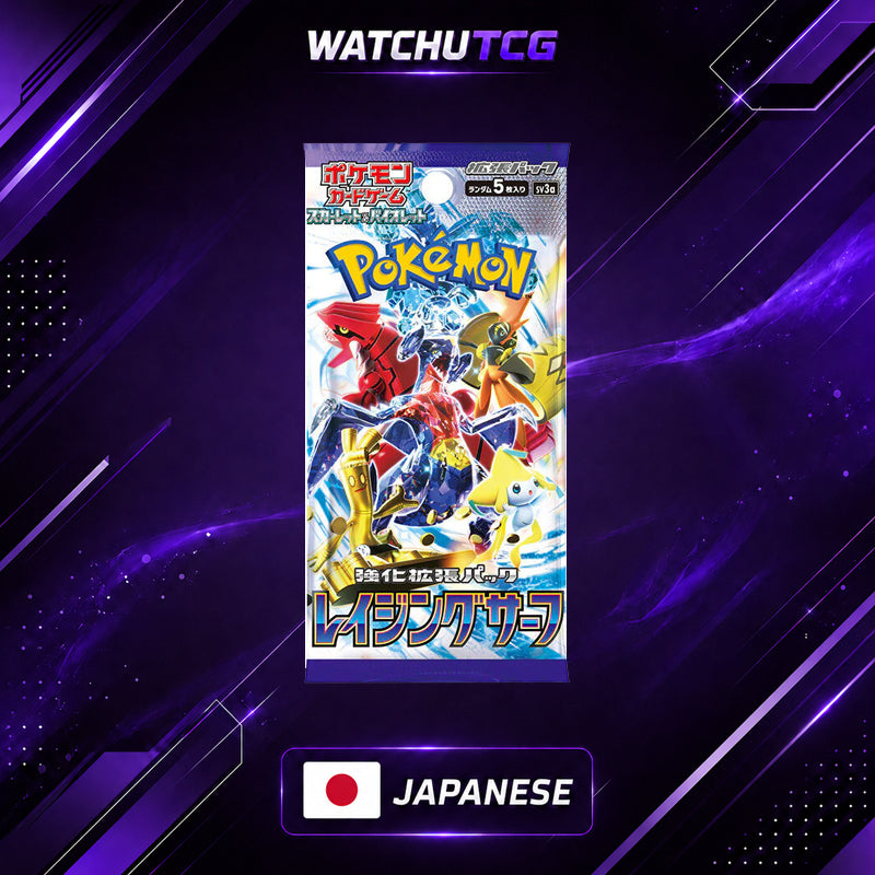 Pokémon Raging Surf SV3a Booster Box Japonés – 30 Sobres Oficiales de la Expansión Scarlet & Violet