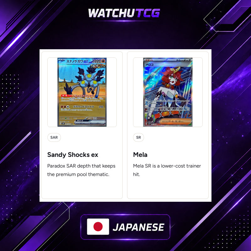 Pokémon Ancient Roar SV4K Booster Box Japonés – 30 Sobres Oficiales de la Serie Scarlet & Violet