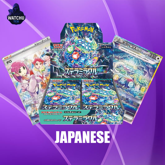 Pokémon Stellar Miracle Booster Box Japonés – 30 Sobres Scarlet & Violet SV7