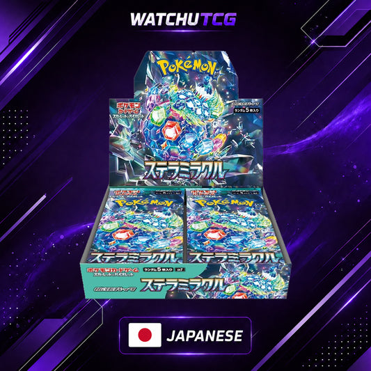 Pokémon Stellar Miracle Booster Box Japonés – 30 Sobres Scarlet & Violet SV7