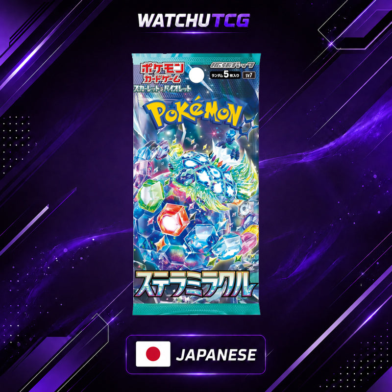 Pokémon Stellar Miracle Booster Box Japonés – 30 Sobres Scarlet & Violet SV7