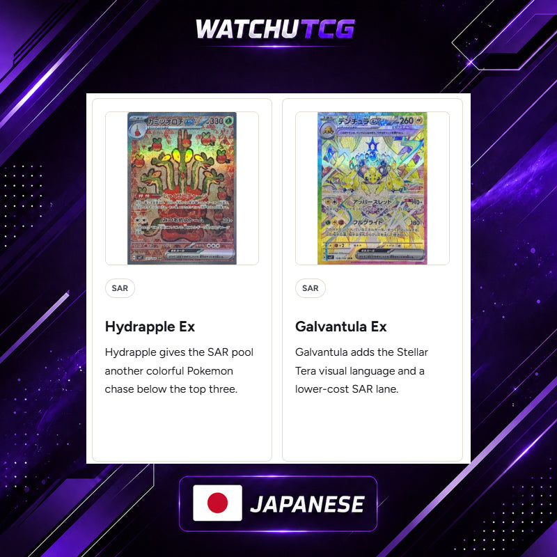 Pokémon Stellar Miracle Booster Box Japonés – 30 Sobres Scarlet & Violet SV7