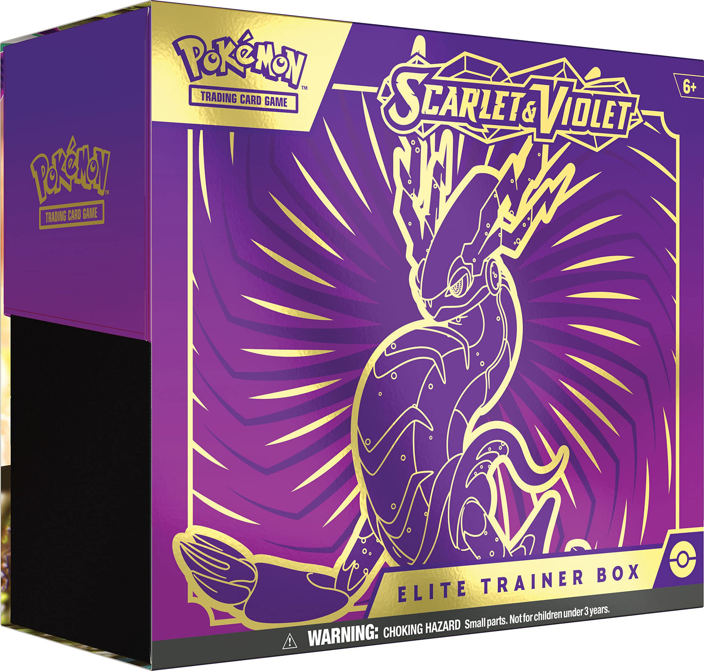 Pokémon SVI Scarlet & Violet Miraidon Elite Trainer Box – 9 Sobres + Carta Promo (Inglés)