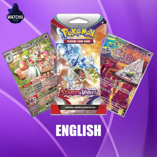 Pokémon SVI Scarlet & Violet Sleeved Booster Pack – 10 Cartas (Inglés)