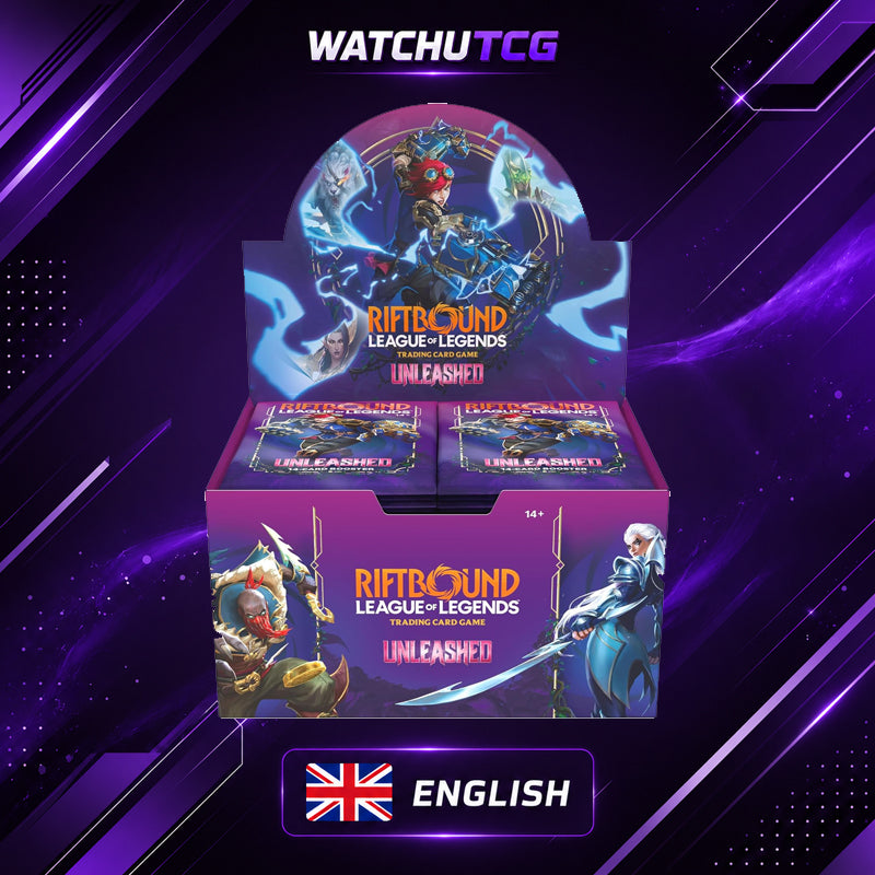 Riftbound: League of Legends TCG – Unleashed Booster Display (24 Boosters) – Inglés