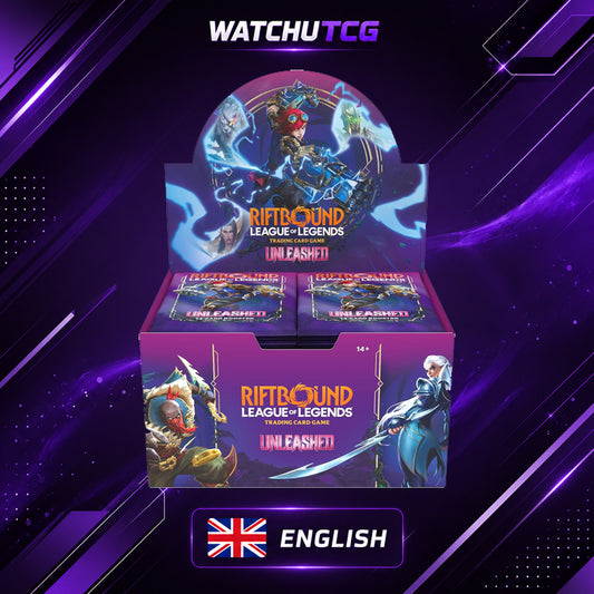 Riftbound: League of Legends TCG – Unleashed Booster Display (24 Boosters) – Inglés