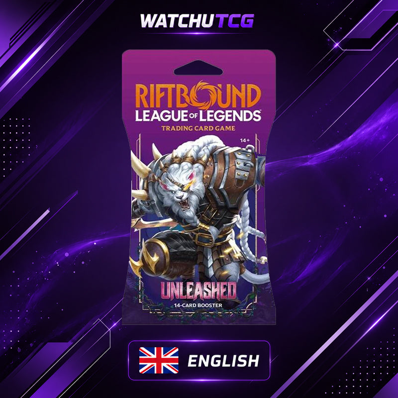 Riftbound: League of Legends TCG – Unleashed Booster Display (24 Boosters) – Inglés