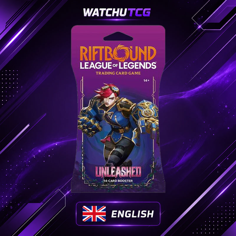Riftbound: League of Legends TCG – Unleashed Booster Display (24 Boosters) – Inglés
