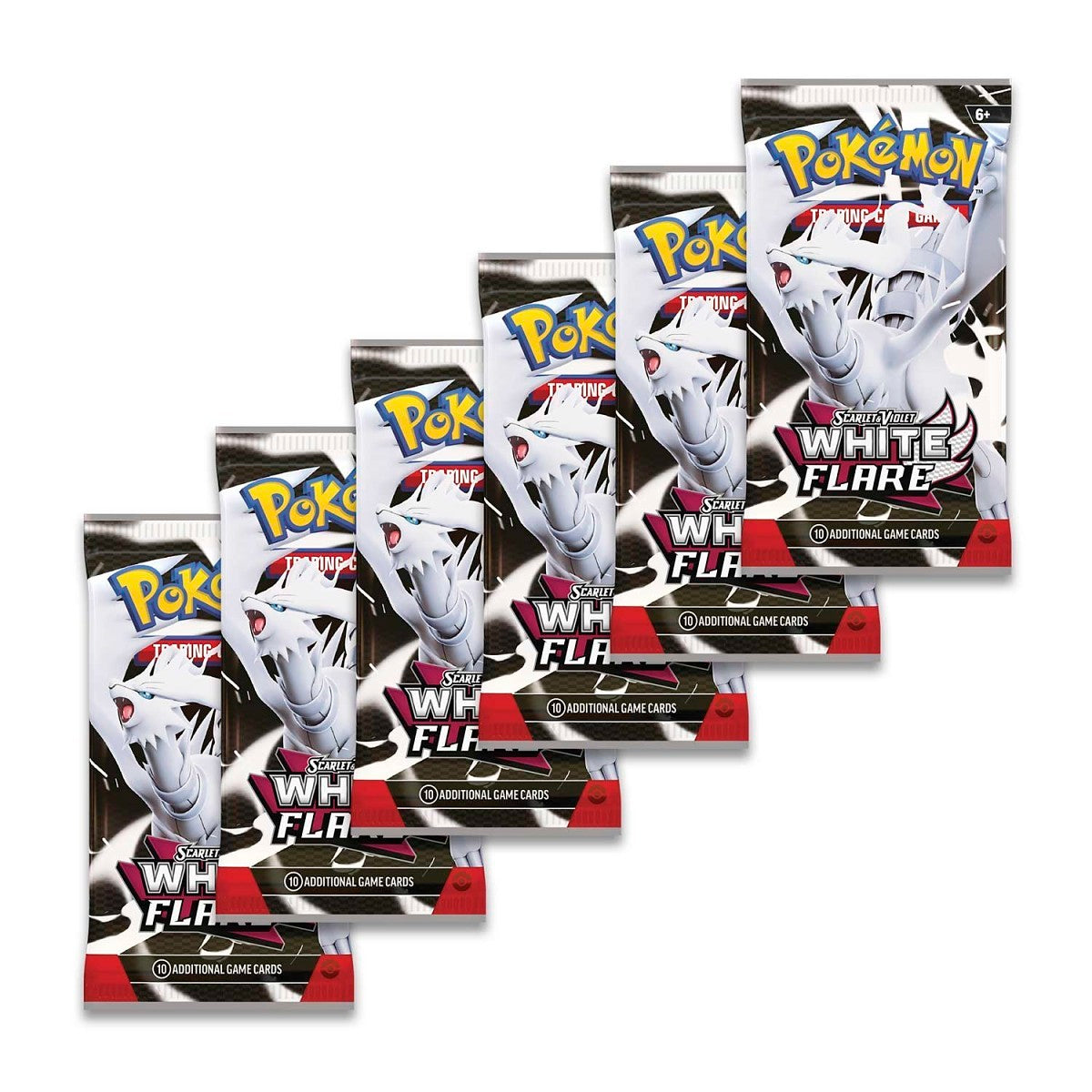 Booster Bundle WFBB White Flare Pokémon TCG en Inglés [PREVENTA] - 6 Sobres por Caja con Cartas Exclusivas