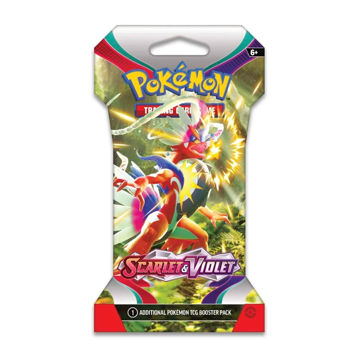 Pokémon SVI Scarlet & Violet Sleeved Booster Pack – 10 Cartas (Inglés)