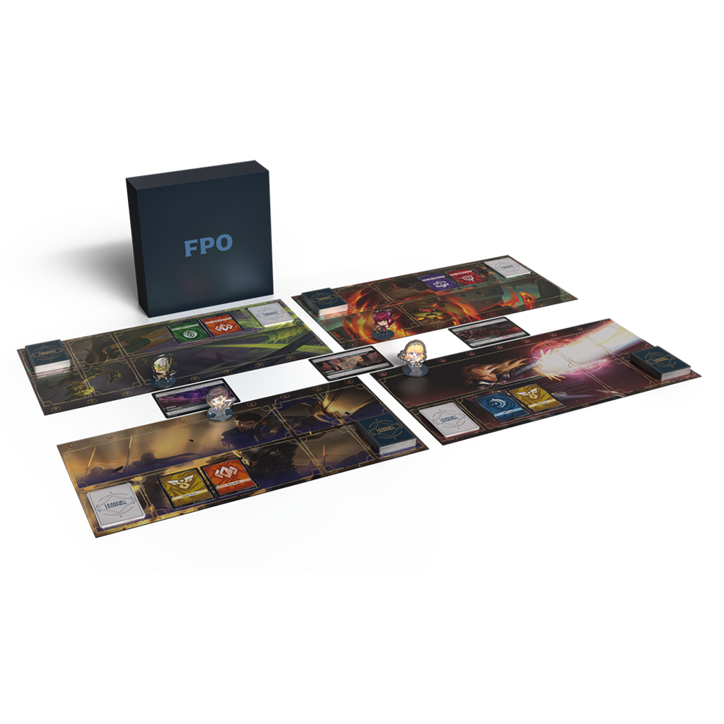 Riftbound Proving Grounds League of Legends  – Juego de Cartas Estratégico para 2 a 4 Jugadores