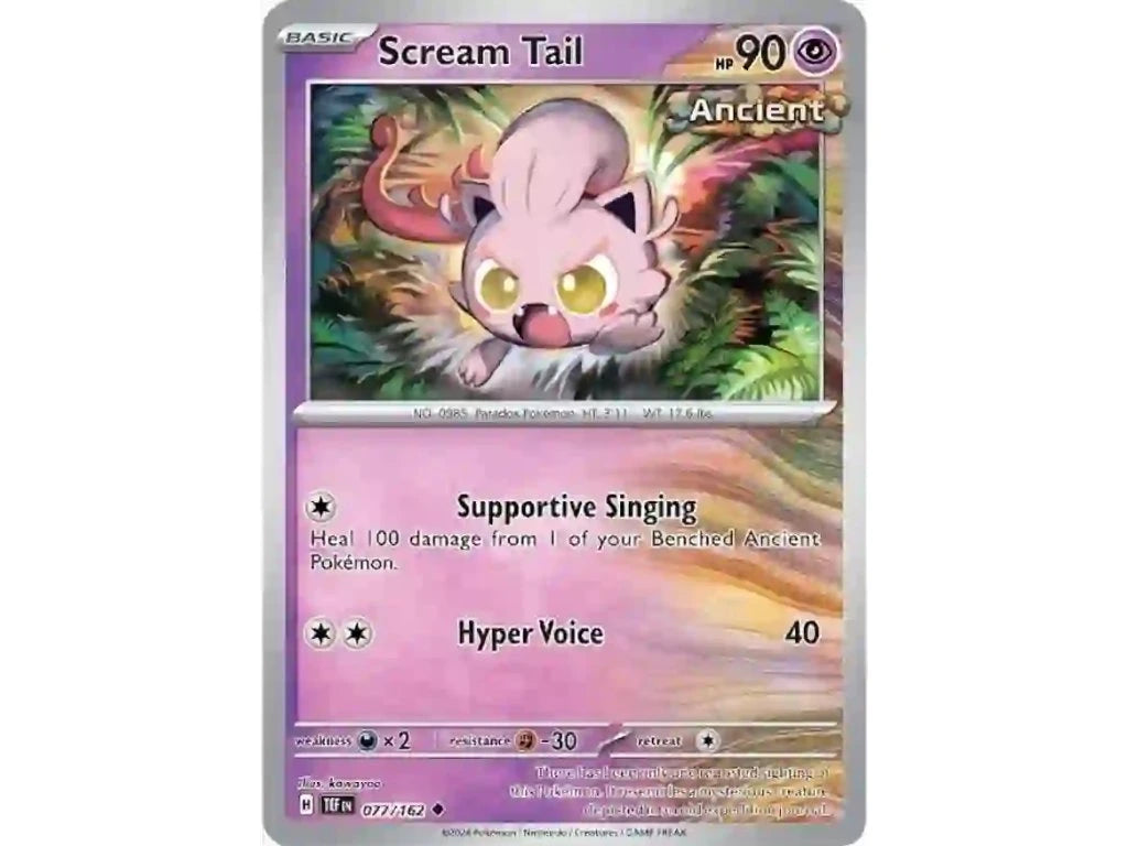 Pokémon Scarlet & Violet Stellar Crown Checklane Blister Roaring Moon | Set Premium con Carta Promo y Moneda