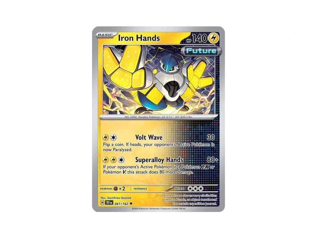 Pokémon Scarlet & Violet Stellar Crown Checklane Blister Iron Thorns | Pack Promocional con Carta Holo y Moneda