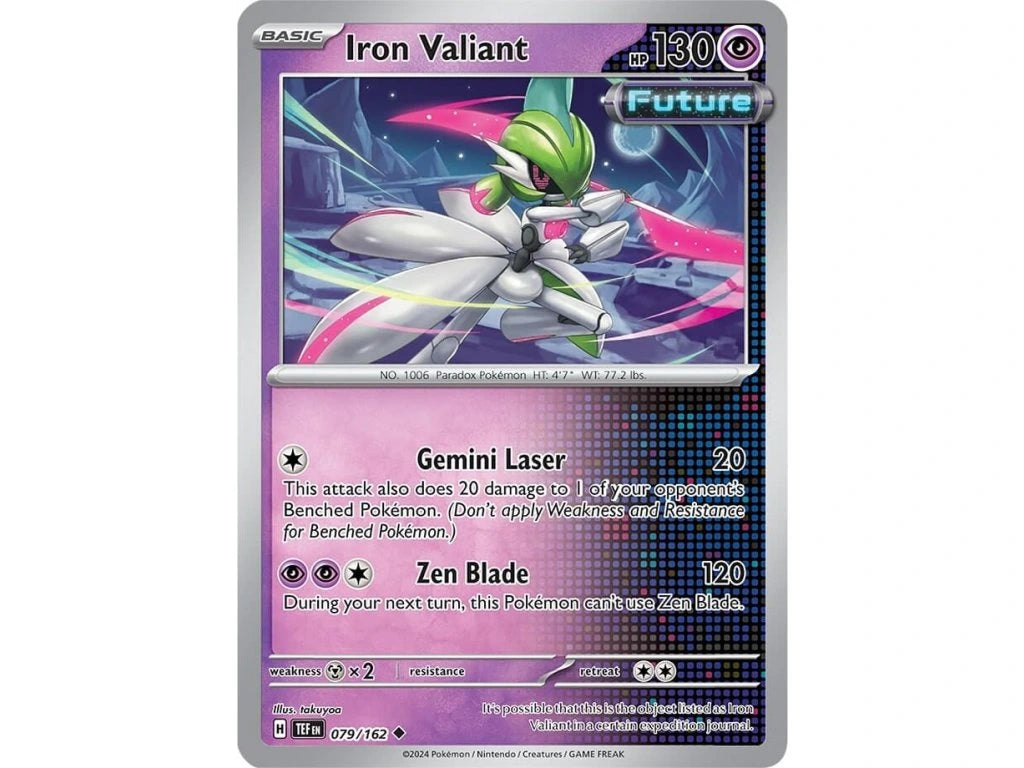 Pokémon Scarlet & Violet Stellar Crown Checklane Blister Iron Thorns | Pack Promocional con Carta Holo y Moneda